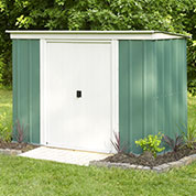 abri de jardin en acier - 2-3 m2 - chalet-jardin